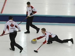 Giocatori di Curling alle Olimpiadi Invernali 2006